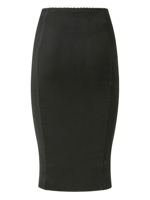 PINKO seam-detail pencil skirt - Black - zdjęcie produktu nr 2