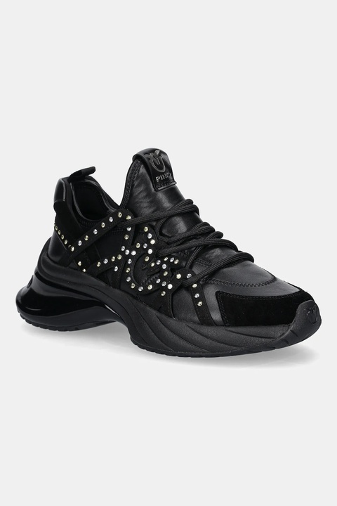 Pinko sneakersy Ariel 28 damskie kolor czarny SS0095E031Z99 - zdjęcie produktu nr 1