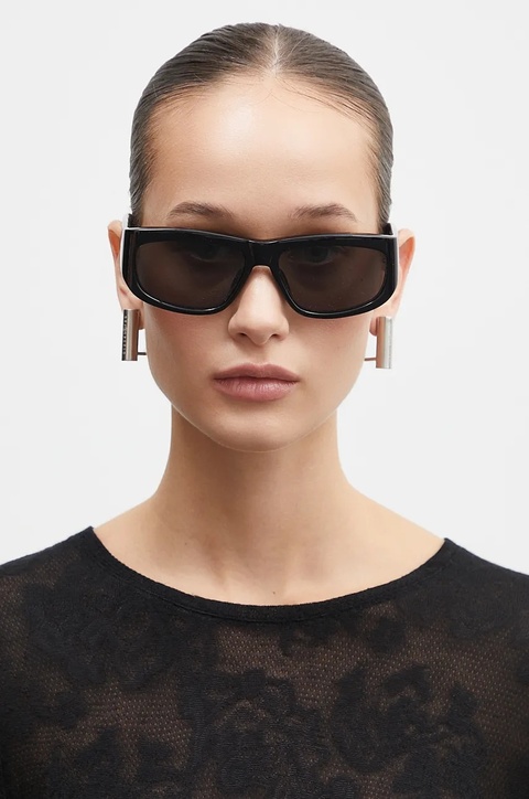 Jacquemus okulary przeciwsłoneczne PILOTA kolor czarny JAC2C1SUN - zdjęcie produktu nr 2