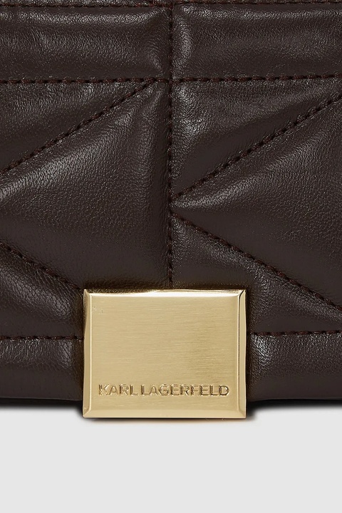 Karl Lagerfeld torebka K/KUILT kolor brązowy A1W30435 - zdjęcie produktu nr 2