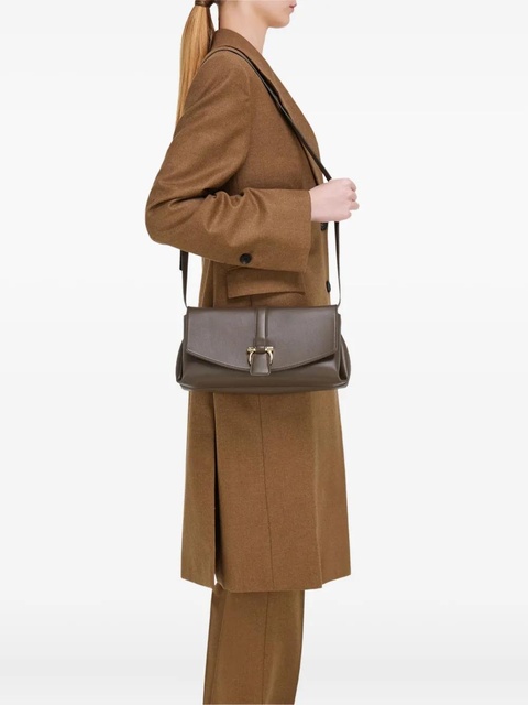 Ferragamo leather shoulder bag - Grey - zdjęcie produktu nr 1