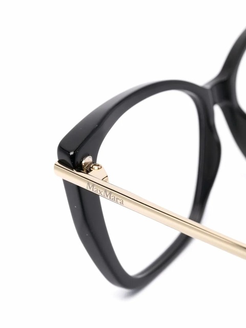 Max Mara Eyewear cat-eye frame glasses - Black - zdjęcie produktu nr 2