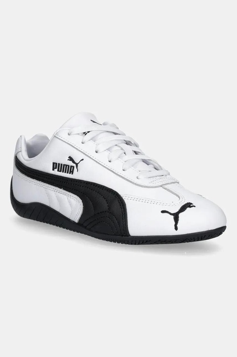 Puma sneakersy skórzane Speedcat LTH damskie kolor biały 401603 - zdjęcie produktu nr 1