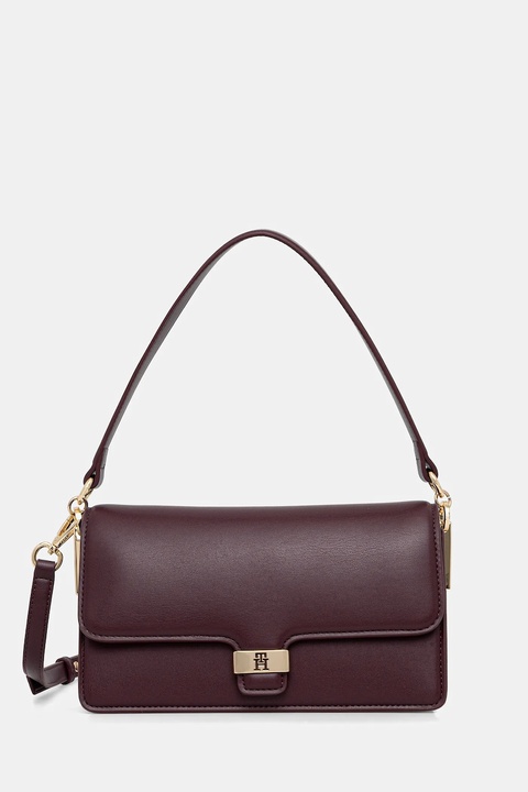 Tommy Hilfiger torebka kolor bordowy AW0AW18029 - zdjęcie produktu nr 1