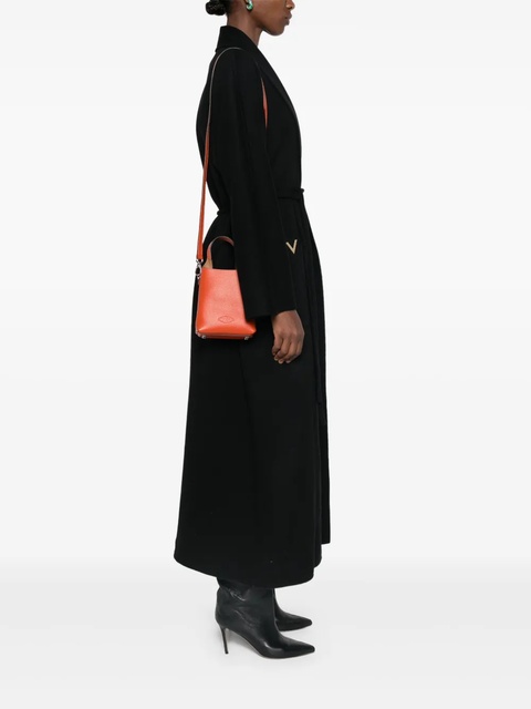 Tod's mini leather tote bag - Orange - zdjęcie produktu nr 1