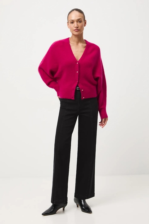 Medicine kardigan damski kolor czerwony - zdjęcie produktu nr 1