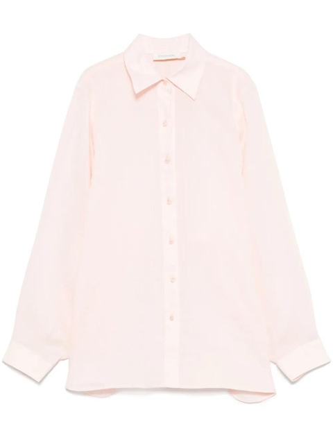 ZIMMERMANN Crush shirt - Pink - zdjęcie produktu nr 1