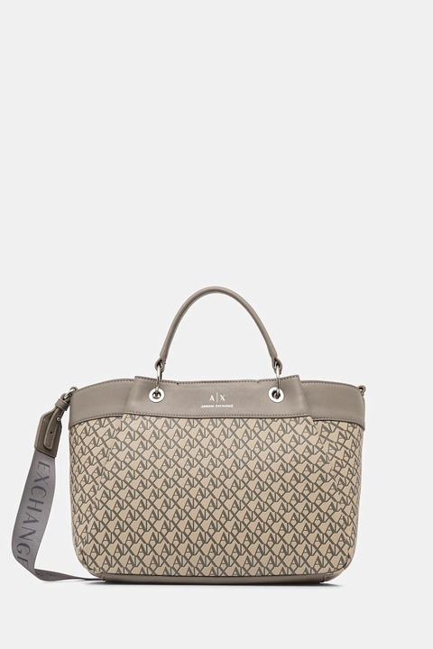 Armani Exchange torebka kolor beżowy XW000954 AF17145 - zdjęcie produktu nr 1