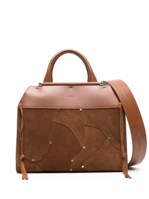 Chloé medium Steph tote bag - Brown - zdjęcie produktu nr 1