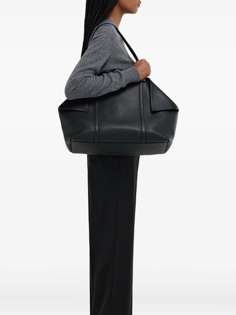 Ferragamo large folded-sides tote bag - Black - zdjęcie produktu nr 1