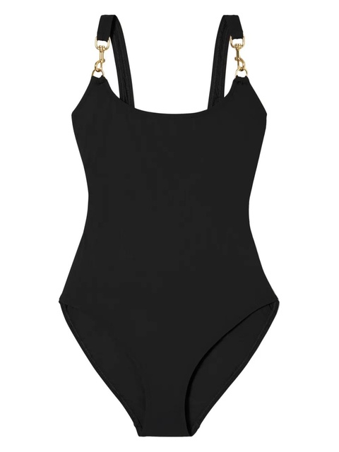 Tory Burch clip-detail tank swimsuit - Black - zdjęcie produktu nr 1