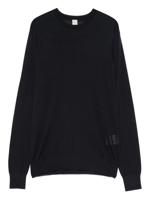 TOTEME crew-neck sweater - Blue - zdjęcie produktu nr 1