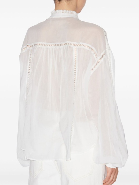 MARANT ÉTOILE Disia blouse - White - zdjęcie produktu nr 2