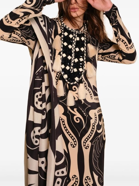 Johanna Ortiz Luxury Craft tassels necklace - Black - zdjęcie produktu nr 2