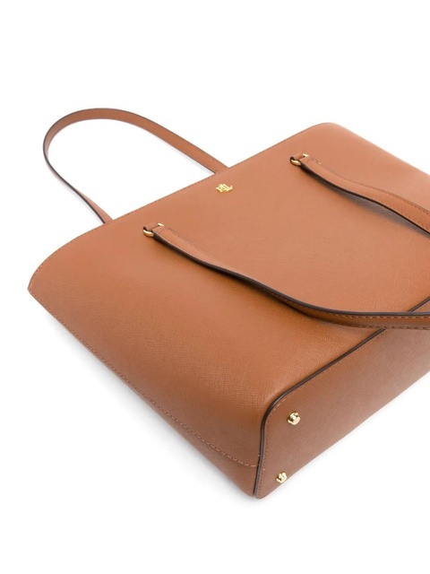 Lauren Ralph Lauren medium Karly leather tote bag - Brown - zdjęcie produktu nr 2