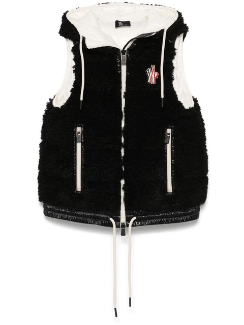 Moncler Grenoble padded zip-up gilet - Black - zdjęcie produktu nr 1