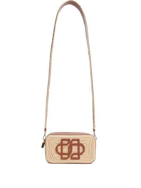 Simkhai Tallia raffia cross body bag - Neutrals - zdjęcie produktu nr 1