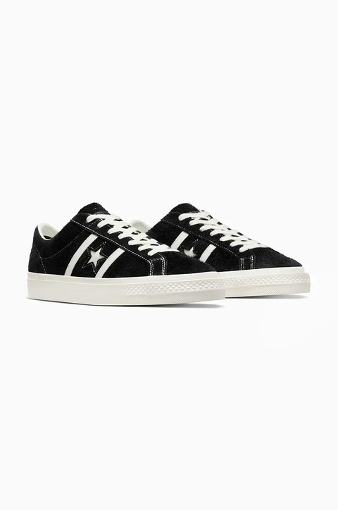Converse tenisówki zamszowe One Star Academy PRO kolor czarny A06426C - zdjęcie produktu nr 2