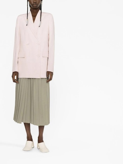 Jil Sander double-breasted tailored blazer - Pink - zdjęcie produktu nr 2