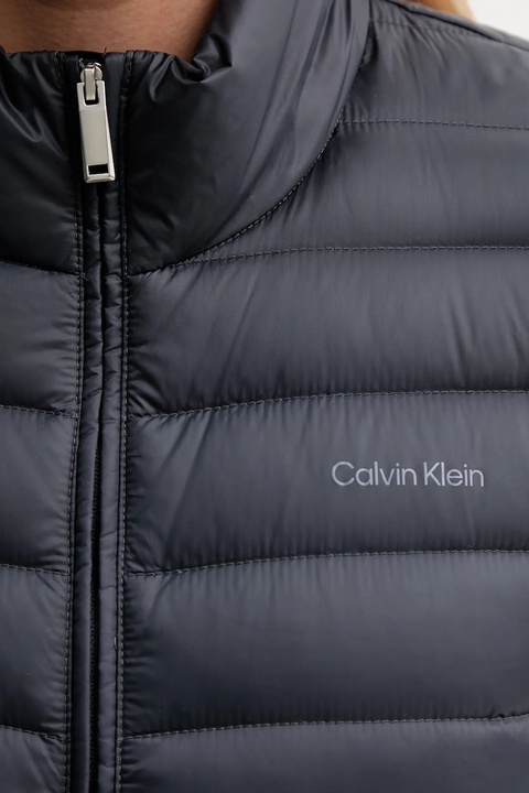 Calvin Klein kurtka puchowa kolor granatowy przejściowa LV044C513G - zdjęcie produktu nr 2