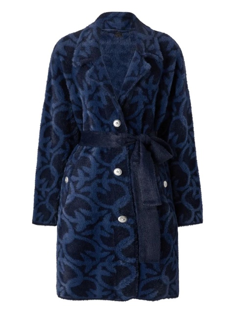 PINKO double-breasted belted-fastening coat - Blue - zdjęcie produktu nr 1