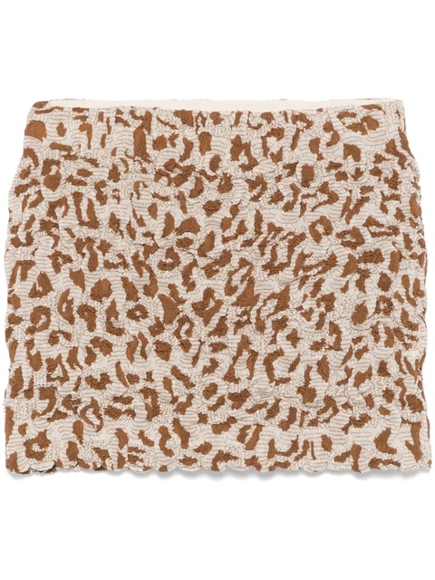 Nanushka column mini skrt - Neutrals - zdjęcie produktu nr 1