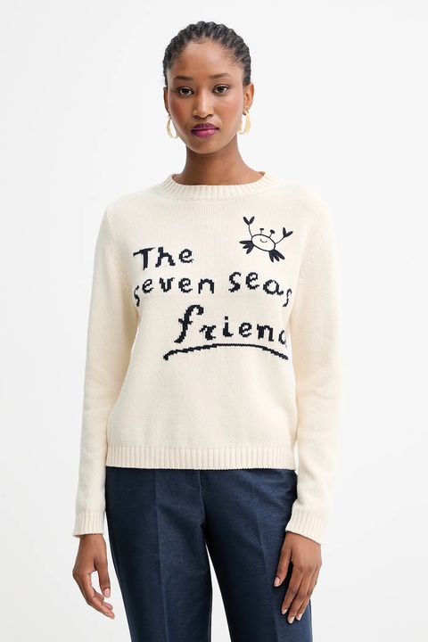 Weekend Max Mara sweter NESPOLA damski kolor beżowy lekki 2525366171600 - zdjęcie produktu nr 1