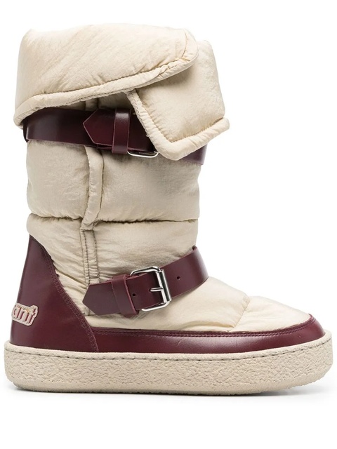 ISABEL MARANT Zenora padded ankle boots - Neutrals - zdjęcie produktu nr 1