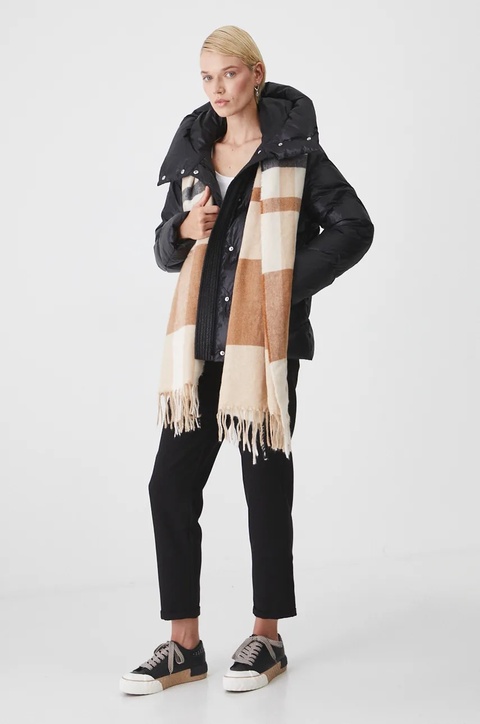 Medicine kurtka puchowa damska kolor czarny zimowa - zdjęcie produktu nr 2