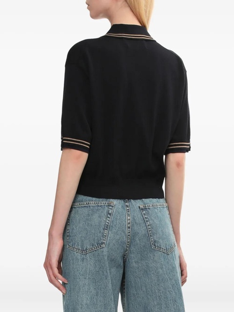 3.1 Phillip Lim short-sleeve polo shirt - Blue - zdjęcie produktu nr 2