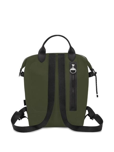 Longchamp leather backpack - Green - zdjęcie produktu nr 2