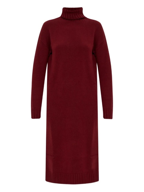 Max Mara roll-neck knitted dress - Red - zdjęcie produktu nr 1