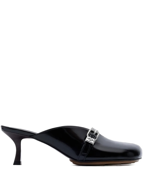 GANNI buckle heeled mules - Black - zdjęcie produktu nr 1