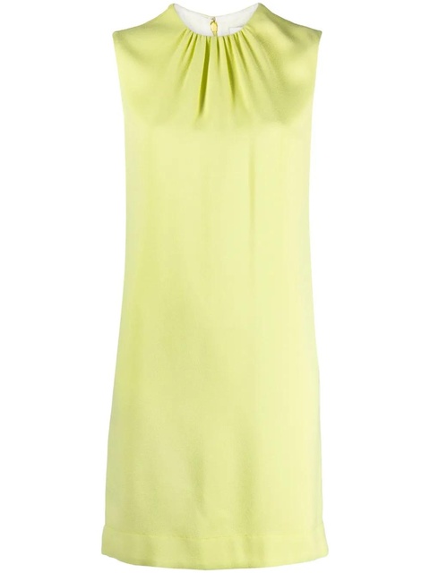 Lanvin round-neck sleeveless minidress - Yellow - zdjęcie produktu nr 1