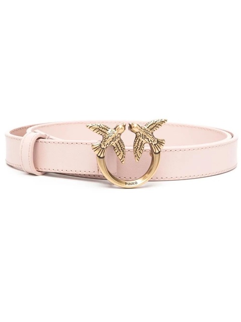 PINKO Love Berry logo-plaque leather belt - zdjęcie produktu nr 2