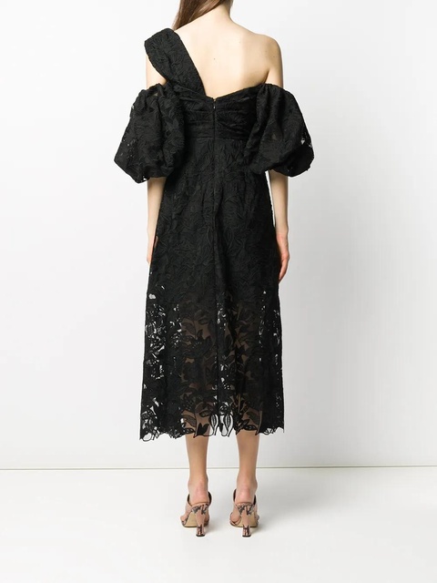 Self-Portrait off-the-shoulder dress - Black - zdjęcie produktu nr 2