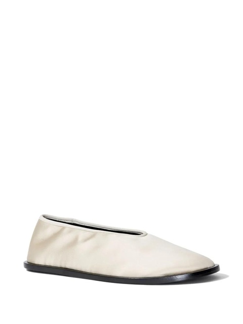 Proenza Schouler square-toe leather mules - White - zdjęcie produktu nr 2