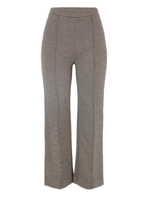 STAUD houndstooth-check trousers - Brown - zdjęcie produktu nr 1