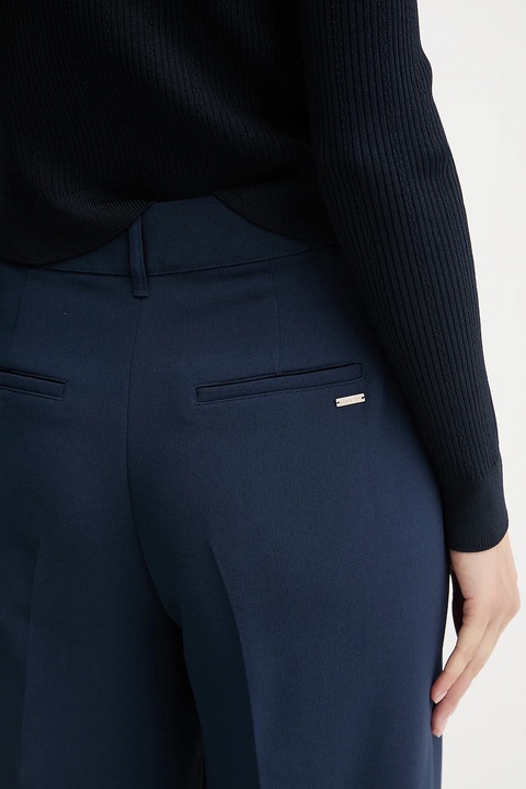 Guess spodnie THEOLINE damskie kolor granatowy szerokie high waist W5YB08 WGHC2 - zdjęcie produktu nr 2