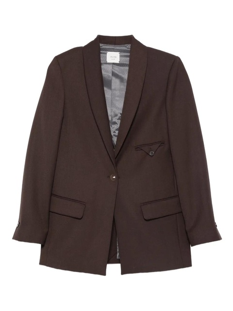 Alysi button blazer - Brown - zdjęcie produktu nr 1