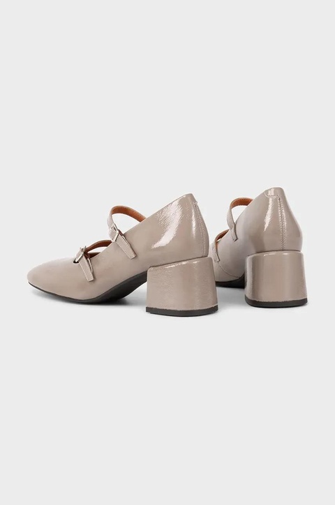 Vagabond Shoemakers czółenka skórzane ADISON kolor beżowy na słupku 5739-160-09 - zdjęcie produktu nr 2