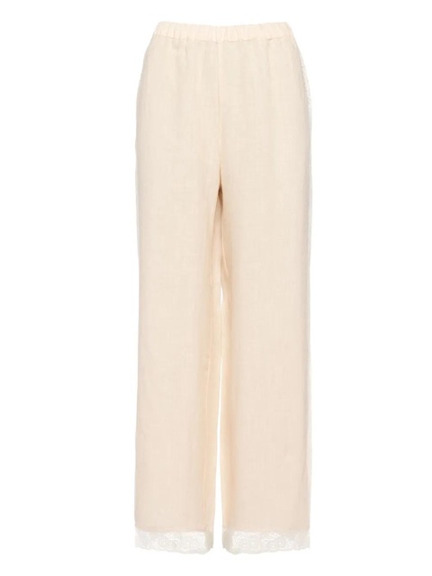 ERES Lagune linen trousers - Pink - zdjęcie produktu nr 1