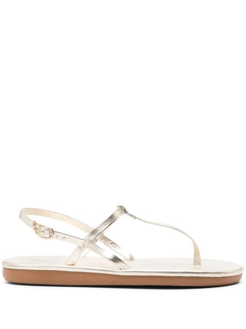 Ancient Greek Sandals Lito leather thong sandals - Gold - zdjęcie produktu nr 1