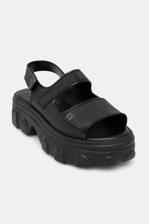 Melissa sandały MELISSA ELLA MOVE AD damskie kolor czarny na platformie M 36150.BH670 - zdjęcie produktu nr 1