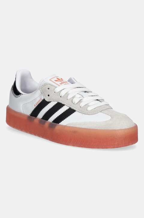 adidas Originals sneakersy skórzane Sambae damskie kolor biały JI3072 - zdjęcie produktu nr 1