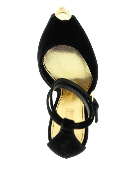 Paris Texas 105mm Jessica ankle-strap sandals - Black - zdjęcie produktu nr 2