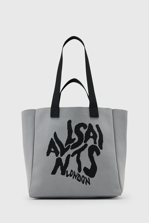 AllSaints torebka IZZY kolor szary W311XC - zdjęcie produktu nr 1