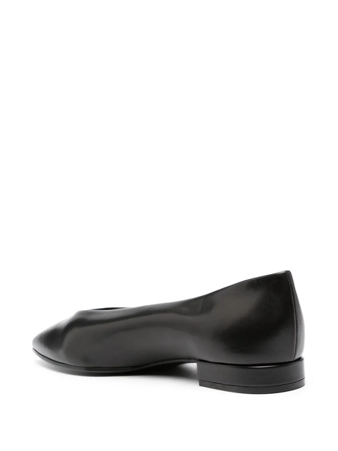 Loro Piana Rebecca leather ballerina shoes - Black - zdjęcie produktu nr 2