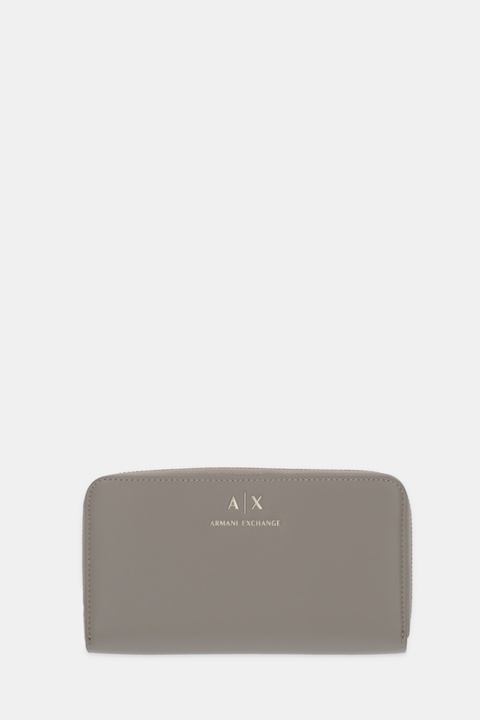 Armani Exchange portfel damski kolor beżowy XW000359 AF12040 - zdjęcie produktu nr 1