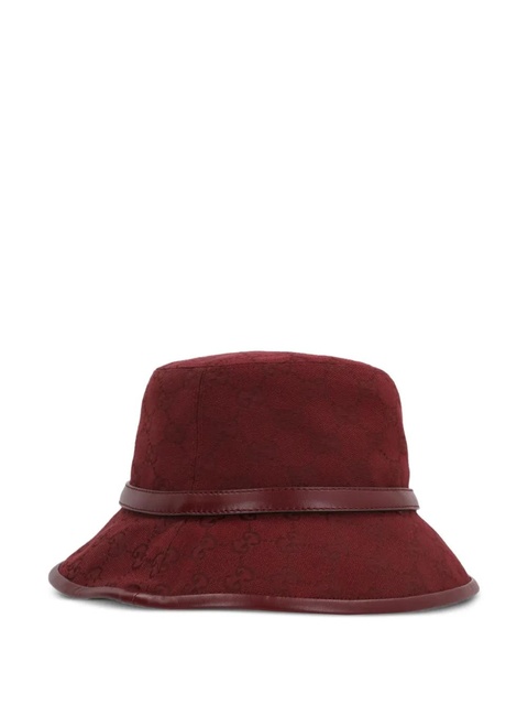 Gucci GG-monogram bucket hat - Red - zdjęcie produktu nr 1